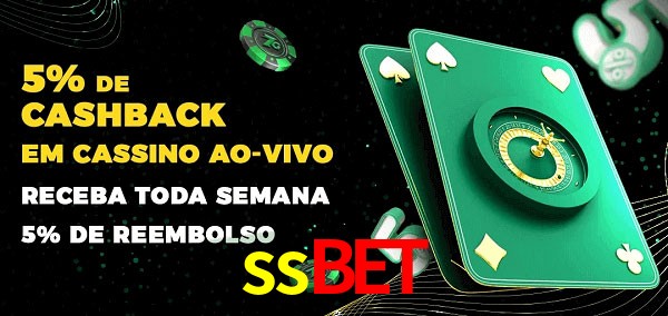 Promoções do cassino ao Vivo ssbet